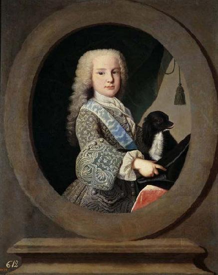 Jean Ranc Retrato del infante-cardenal Luis Antonio de Borbon y Farnesio de nino Sweden oil painting art